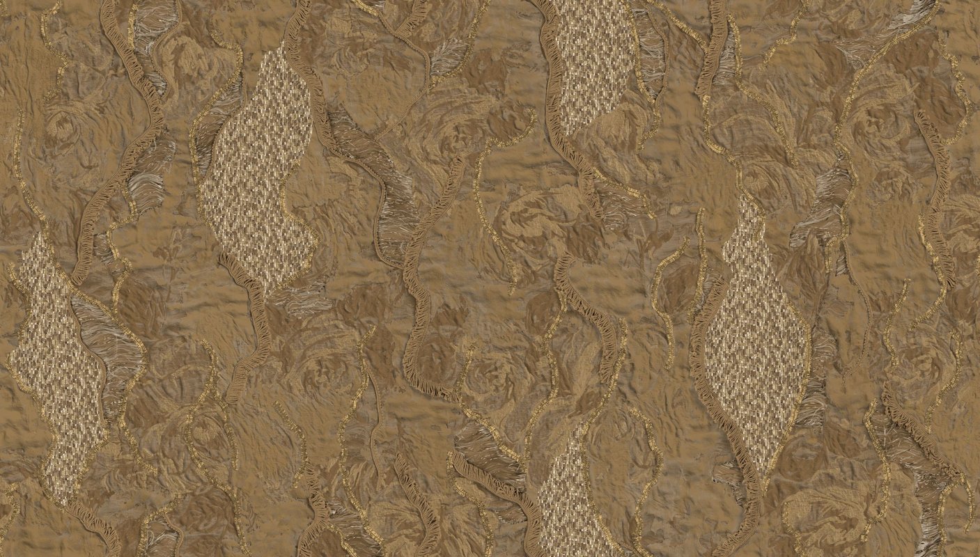 Tapeta zwykły beżowo-brązowym - 106 cm x 10 m - ZAMBAITI