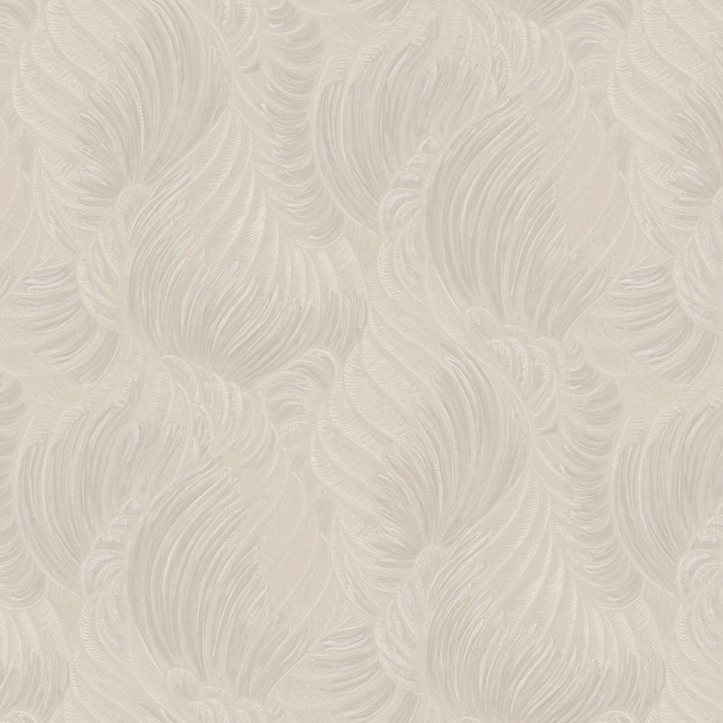 Tapeta motyw art déco beżowym - 106 cm x 10 m - ZAMBAITI