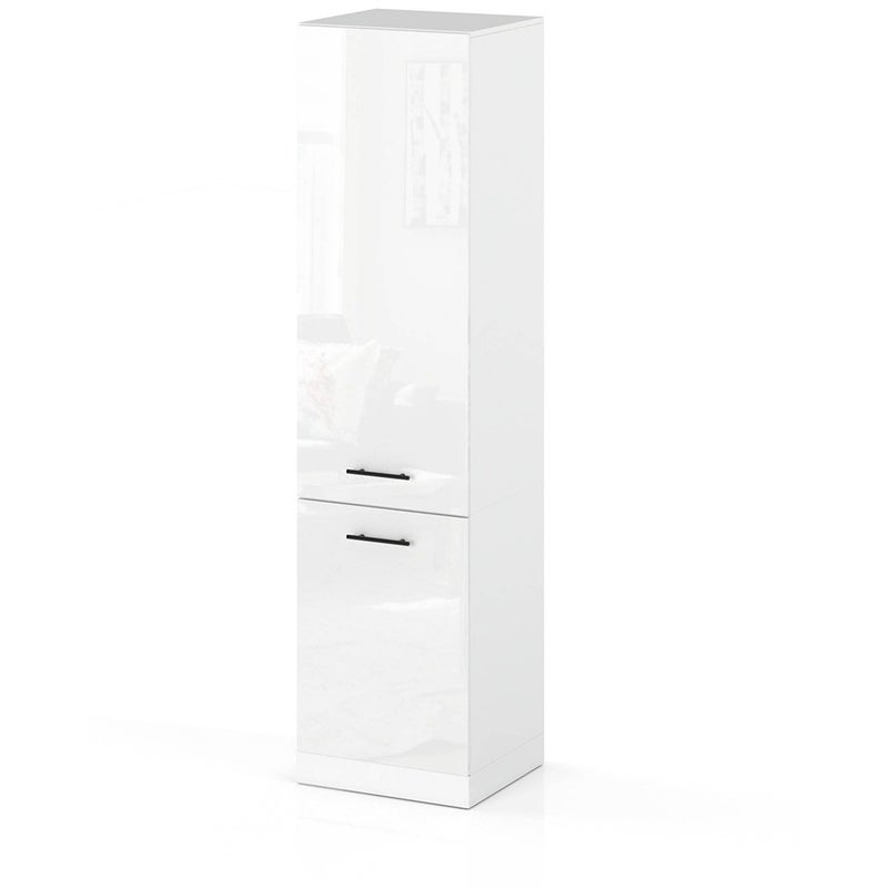 Słupek kuchenny stojący 60cm szafka kuchenna s60 spremium biały połysk