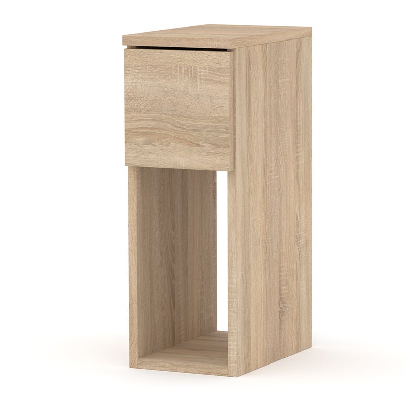 Szafka nocna mały nakastlik dąb sonoma figo stolik do sypialni 1 szuflada