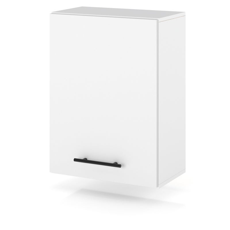 Szafka kuchenna wisząca modułowa nowoczesna uchwyty 50cm spremium biały mat