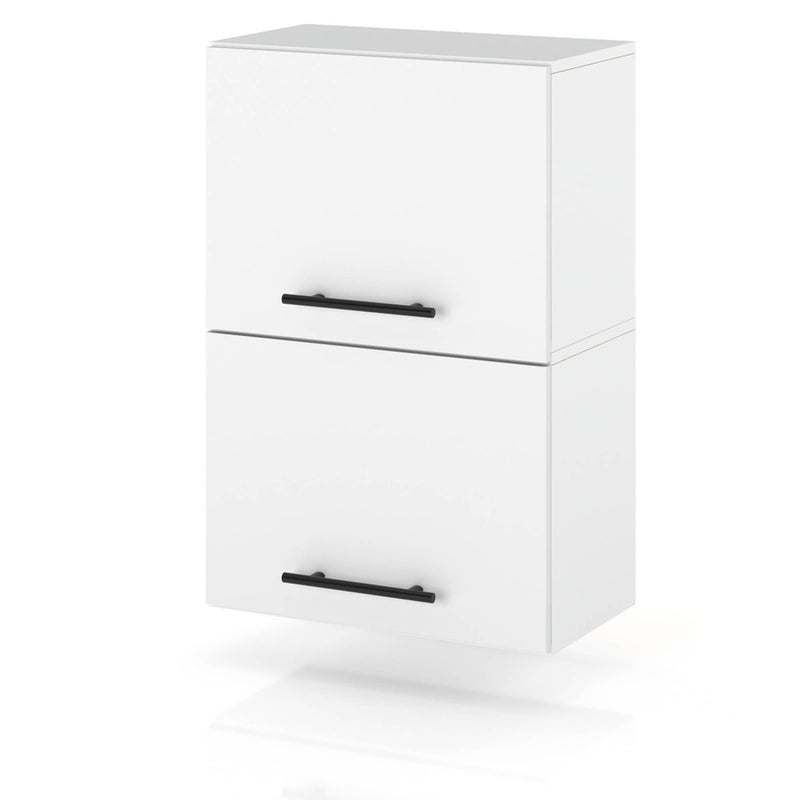 Szafka kuchenna wisząca klapowa nowoczesna modułowa 45cm spremium biały mat