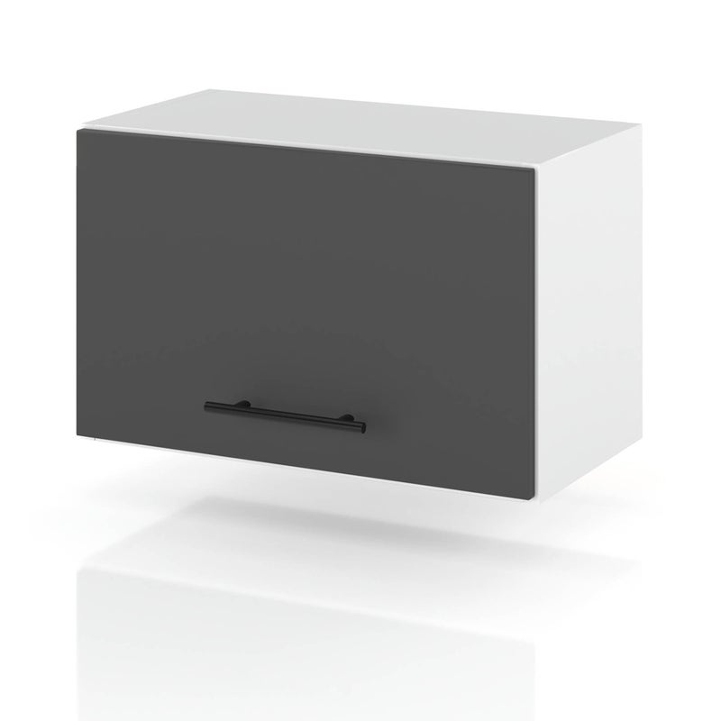 Szafka kuchenna wisząca okapowa modulowa nowoczesna 60cm spremium szary mat