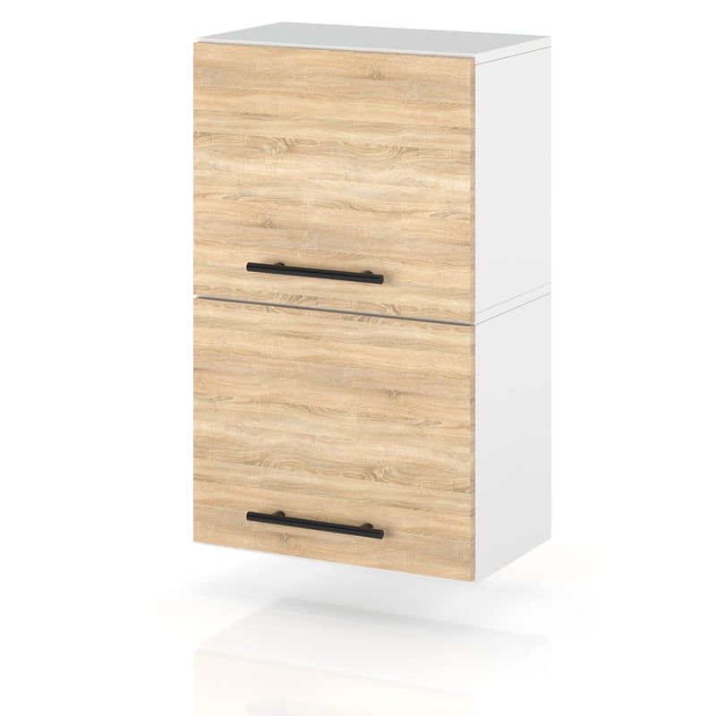 Szafka kuchenna wisząca klapowa modułowa 40cm spremium dąb sonoma