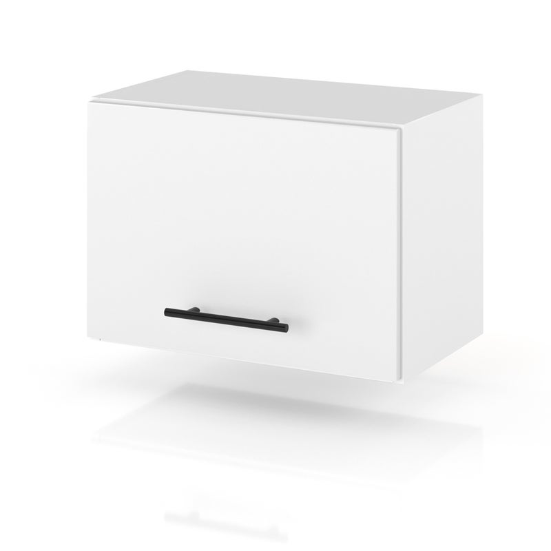 Szafka kuchenna wisząca okapowa modulowa nowoczesna 50cm spremium biały mat