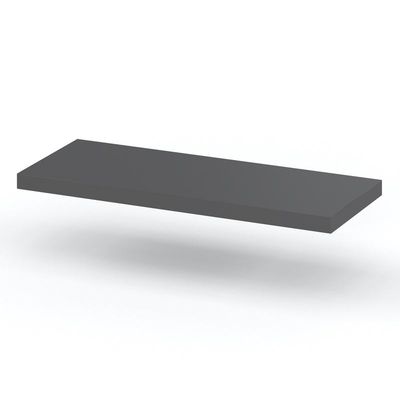 Półka wisząca ścienna na książki dla dzieci szara hugo 40cm kuchnia salon