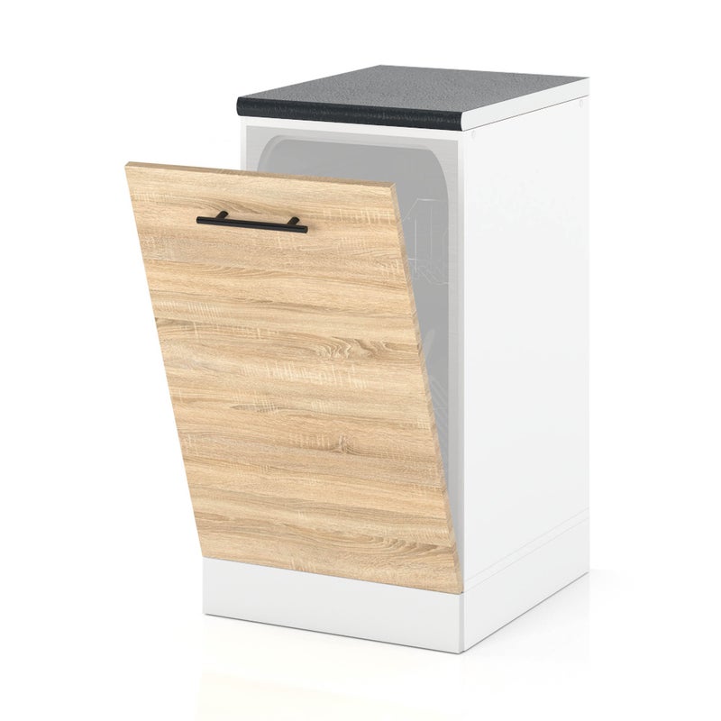 Front do zabudowy zmywarki 45cm szafka kuchenna spremium dąb sonoma