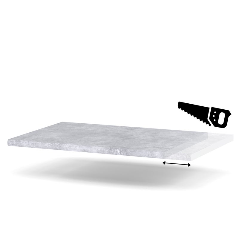 HURTOWNIA-MEBLI Blat kuchenny laminowany blande marmur beton 60-69cm na wymiar kamień