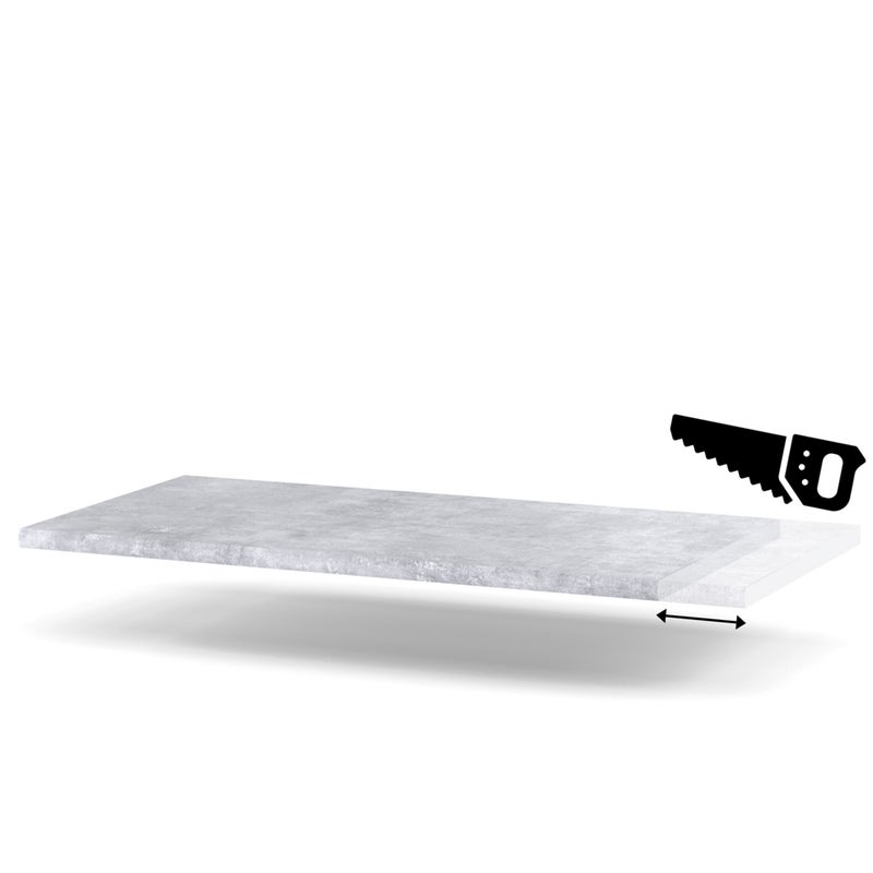 HURTOWNIA-MEBLI Blat kuchenny laminowany marmur blande beton 80-89cm na wymiar kamień