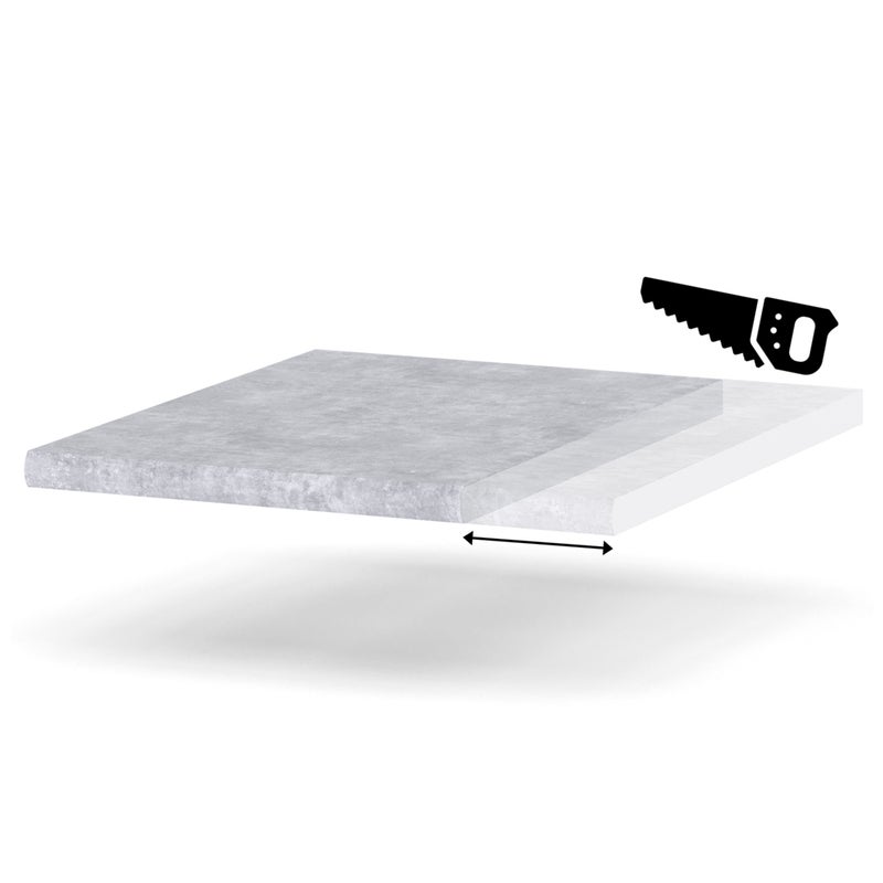 HURTOWNIA-MEBLI Blat kuchenny laminowany blande marmur beton 30-39cm na wymiar kamień