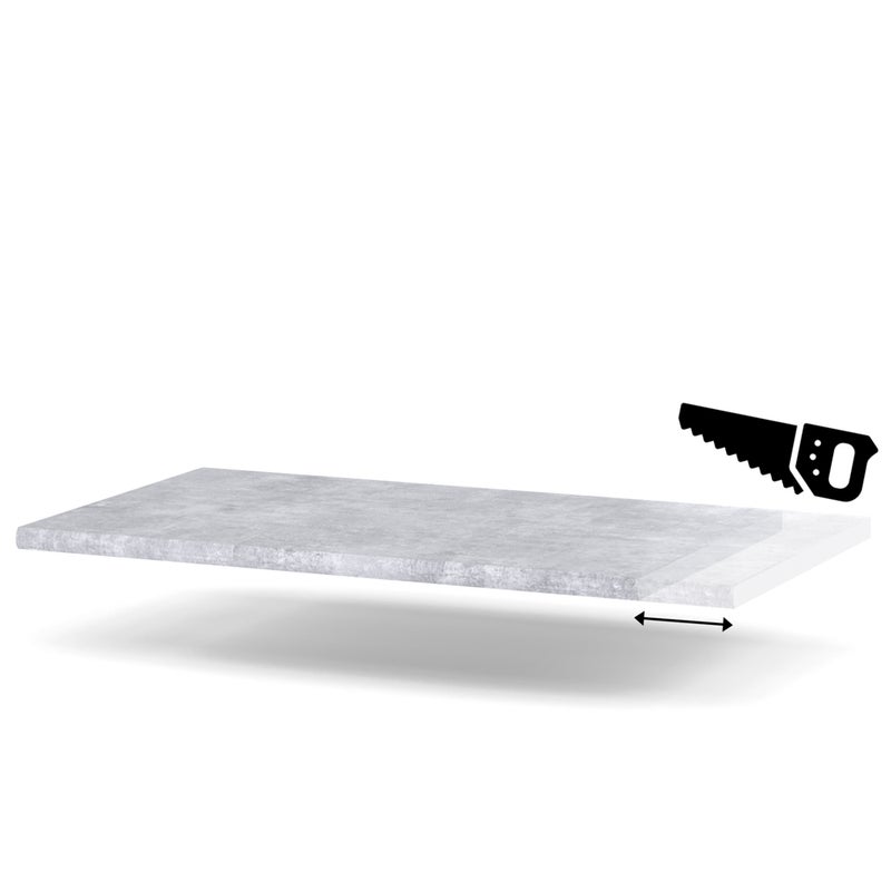 HURTOWNIA-MEBLI Blat kuchenny marmur laminowany blande beton 70-79cm na wymiar kamień