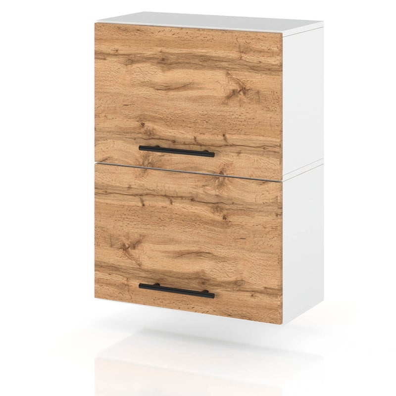 Szafka kuchenna wisząca klapowa nowoczesna modułowa 50cm spremium dąb wotan