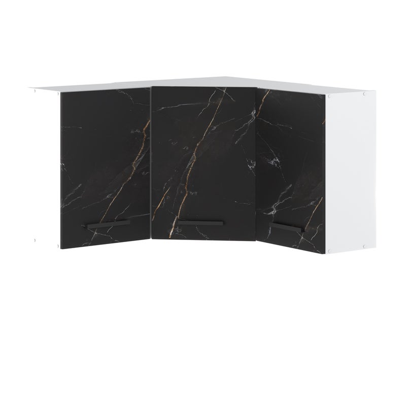 Szafka kuchenna wisząca narożna modułowa 90cm blande biały san sebastian