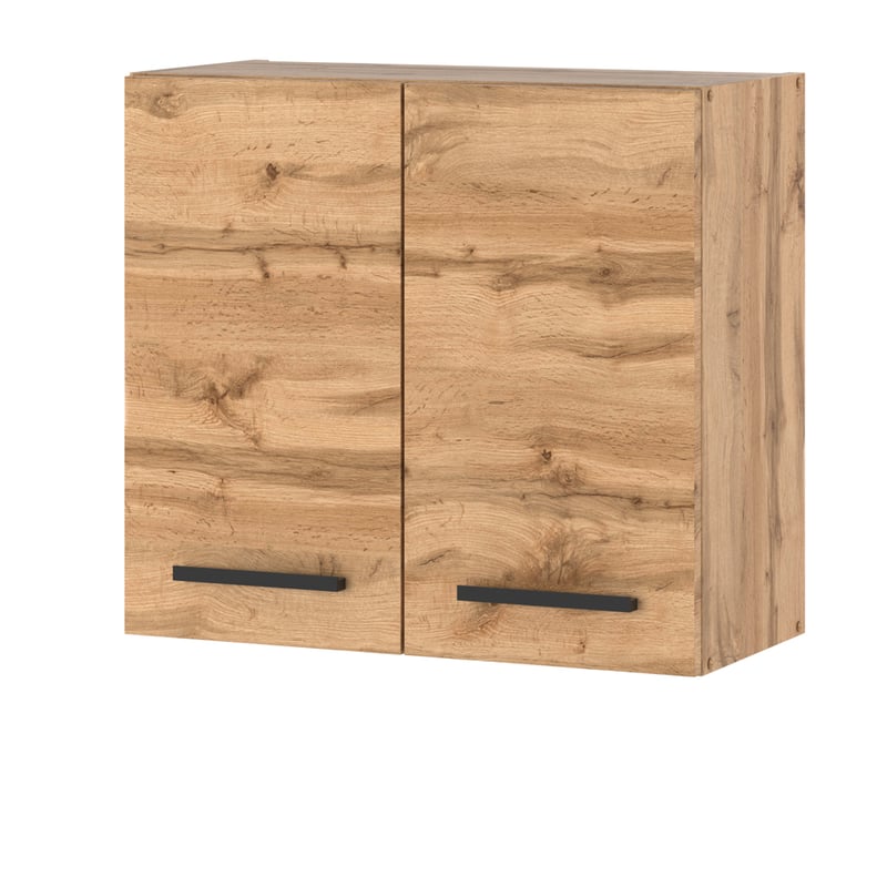 Szafka kuchenna wisząca górna modułowa z uchwytami 80cm blande dąb wotan