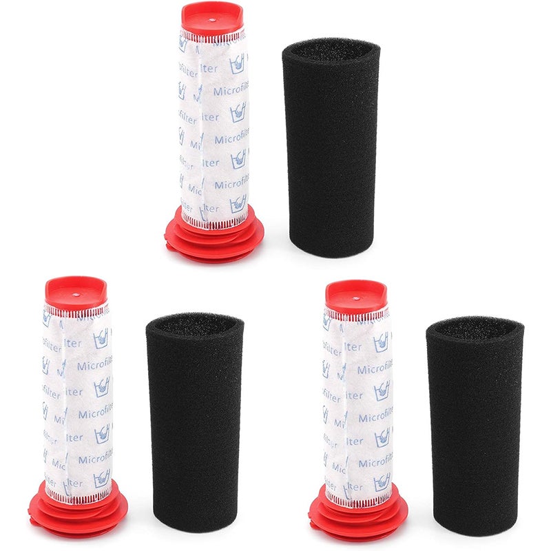 Do odkurzaczy Bosch Athlet serii BCH6, filtrów Bosch BCH6L2560 BCH6L2561 / Bosch BCH6ZOOO, numer części 754176 754175, opakowanie 3 szt.