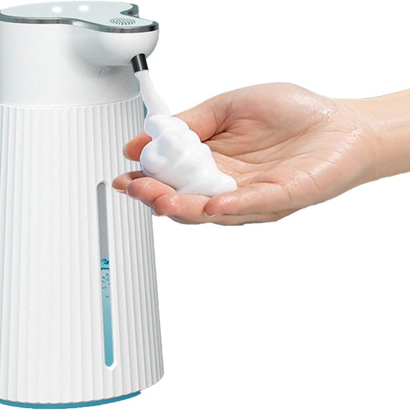 Automatyczny dozownik mydła, 400 ml, montowany na ścianie, odpowiedni do kuchni i łazienki, (pianowy)