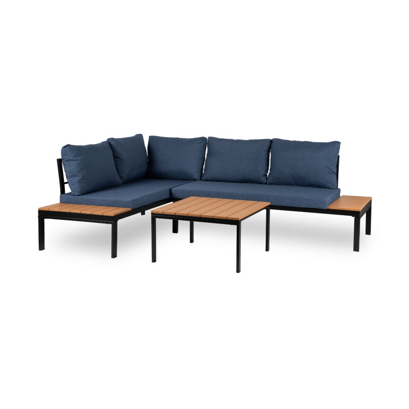 Zestaw Mebli Ogrodowych Narożnik Na Taras Ogród Komplet NORMAN