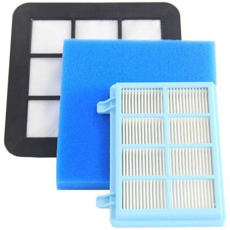 Filters compatible with Philips Power Pro Compact vacuum cleaners FC8010/01/FC9331/09 FC9332/09 Staubsaugerteile FC8010
