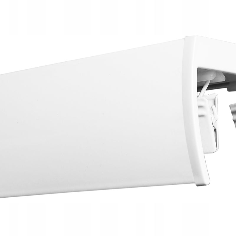 Karnisz Sufitowy Aluminiowy DUO Podwójny z Maskownicą 190 cm