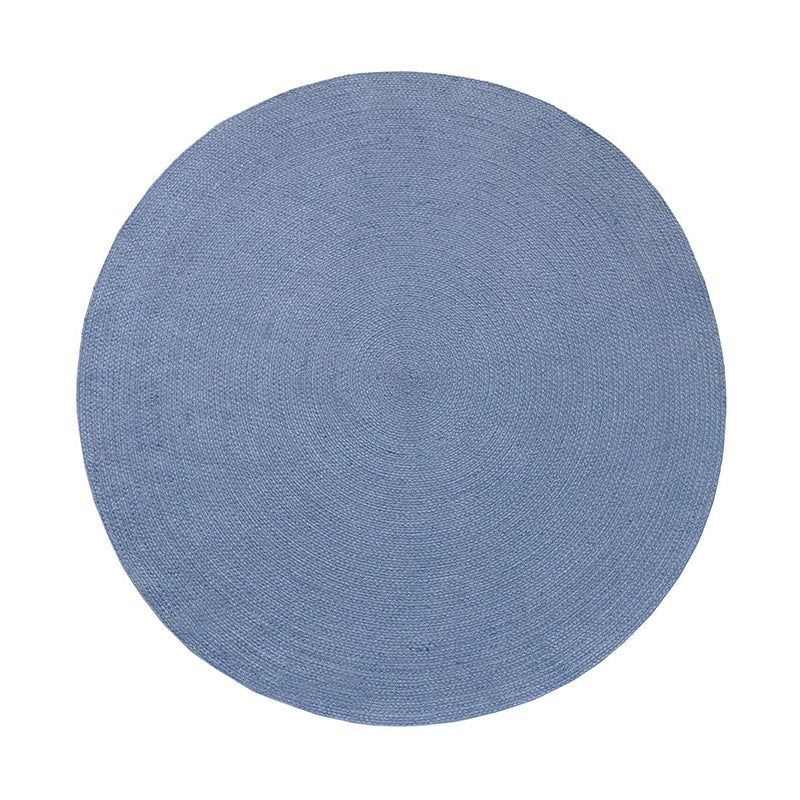 Hamid - Okrągły dywan NANSA BLUE 120x120 do użytku zewnętrznego i wewnętrznego