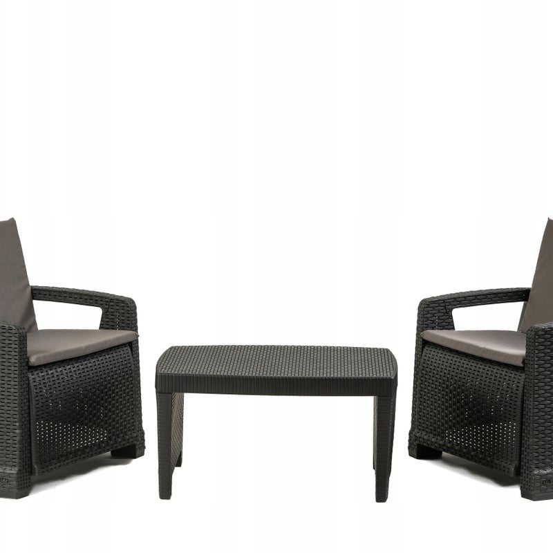 Zestaw Mebli Ogrodowych Rattanowych Ramon 2 w 1
