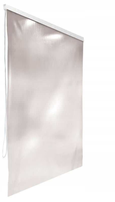 Roleta wannowo-prysznicowa z kasetą Estiva 80x240 cm bezbarwna