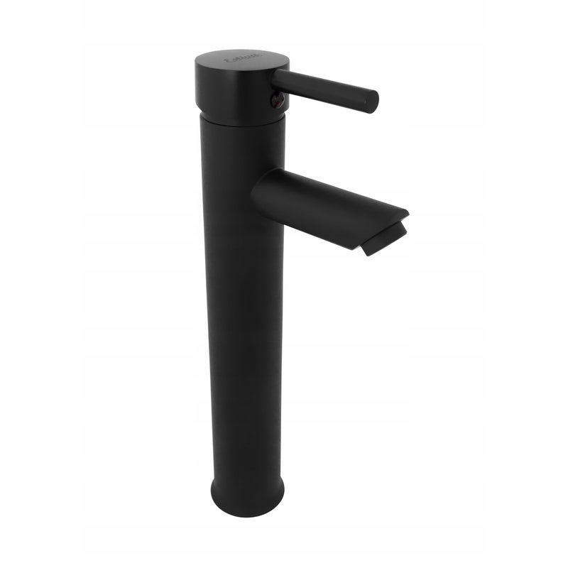 Bateria umywalkowa Estiva MIZA 30 Black czarna 30 cm