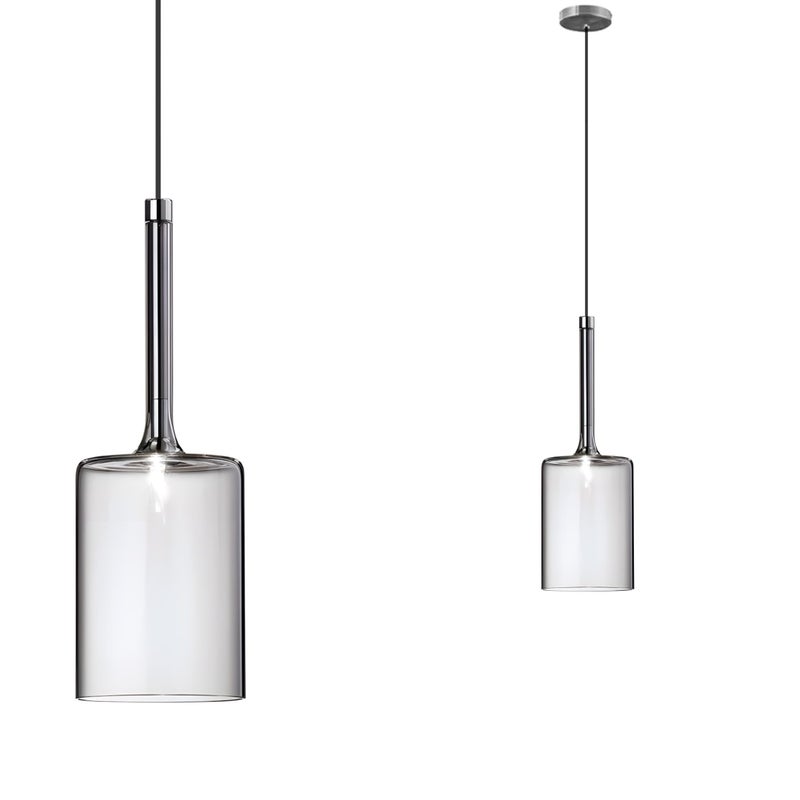 Lampa Sufitowa Wisząca Toolight App1702-1Cp B Szary