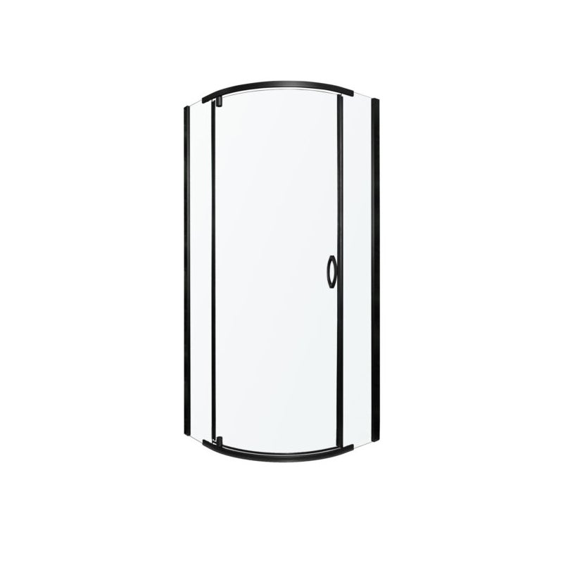 Kabina prysznicowa Splash 80 BLACK czarny profil szkło 6 mm KERRA