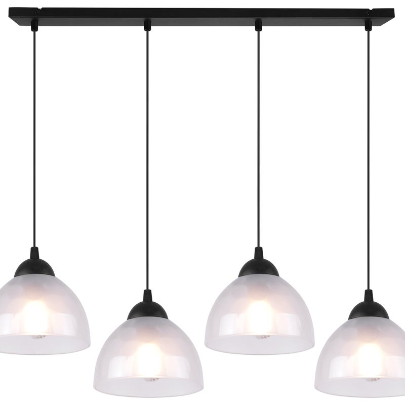 Lampa sufitowa wisząca Venice modern 4xE27 klosz półokrągły biały Light Home LH