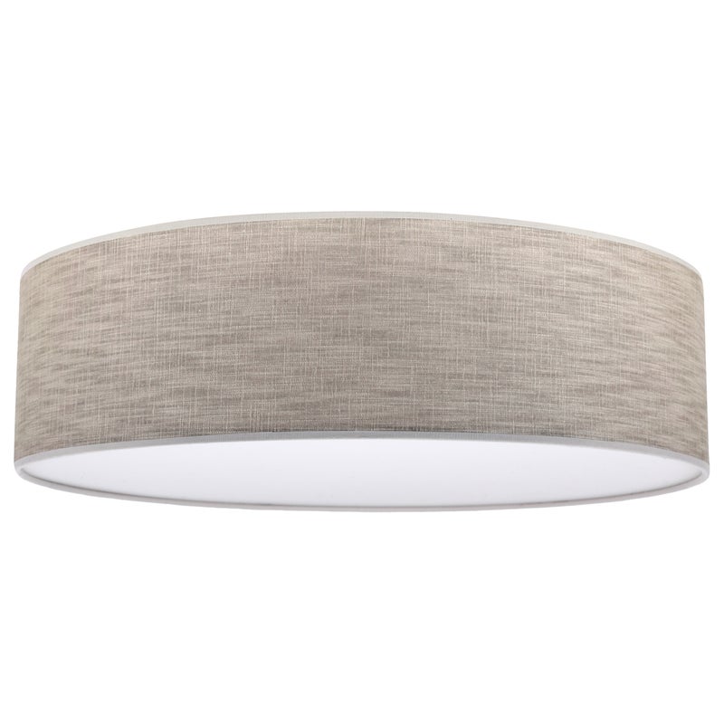 Lampa sufitowa wisząca Stone classic 1xE27 abażur plexi 50cm średni beż Light Home LH