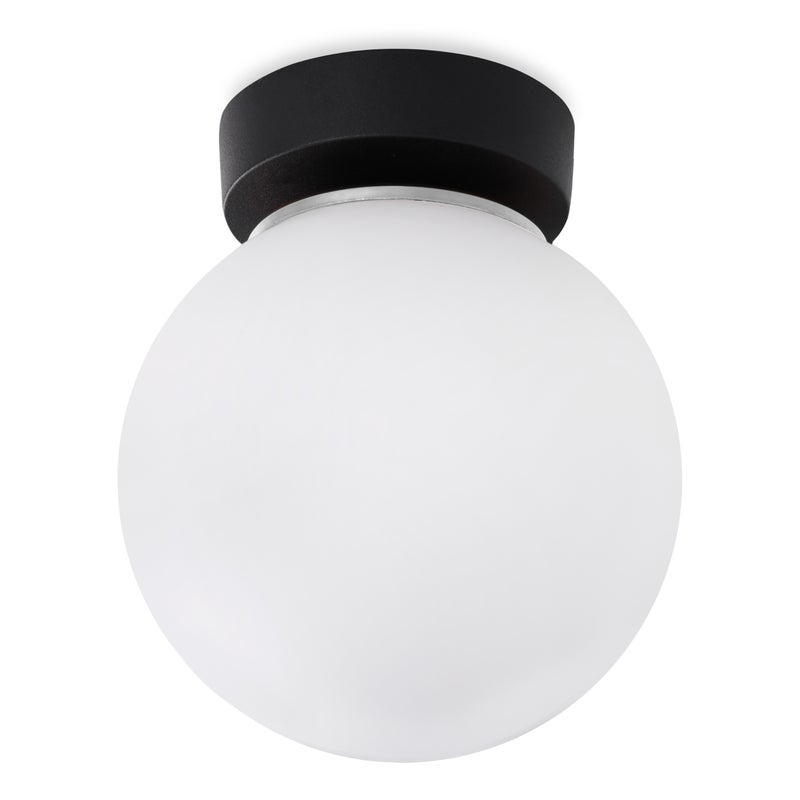 Lampa sufitowa modern 1xE14 klosz okrągły biały Light Home LH