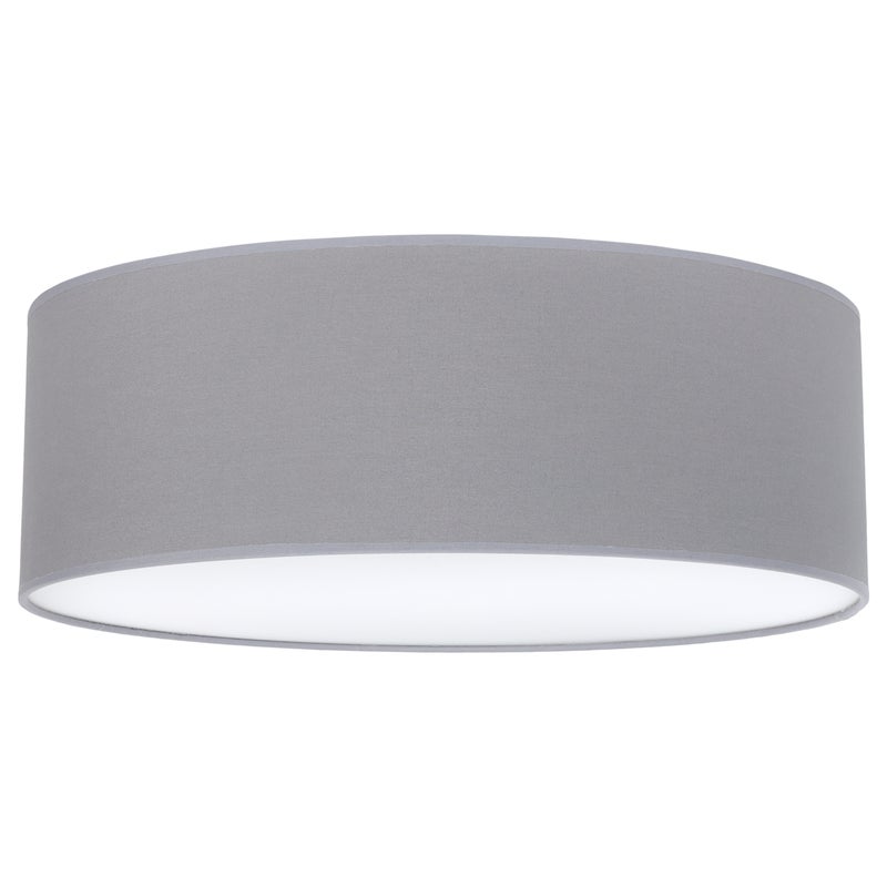 Lampa sufitowa wisząca Gaja classic 1xE27 abażur okrągły plexi 40cm szary Light Home LH