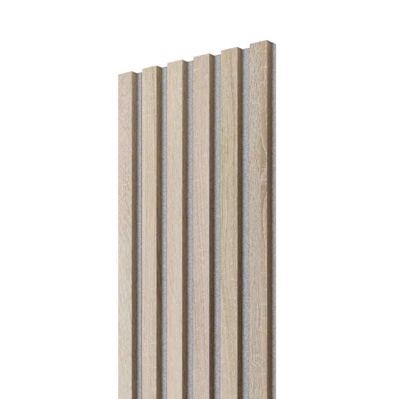 Lamele na szarym filcu LAMELE3D - Dąb Sonoma