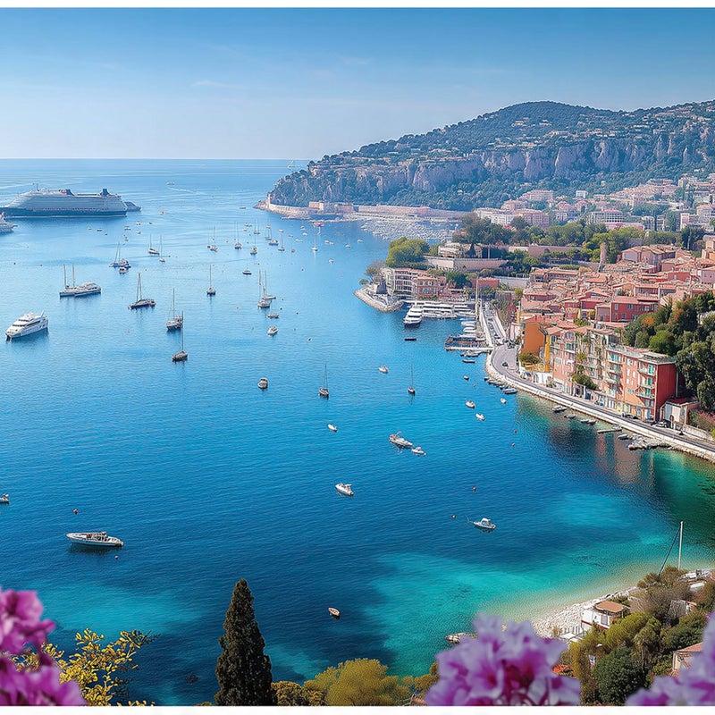 FOTOTAPETA KRAJOBRAZ 3D MIASTO OCEAN NA ŚCIANĘ SYPIALNIA SALON 400x280