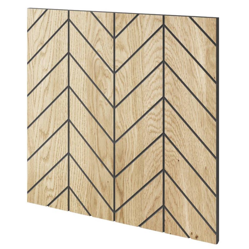 Panel frezowany fornir dębowy LAMELE3D - Versailles