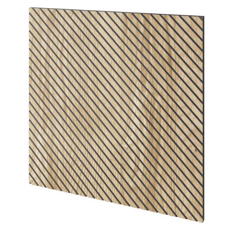 Panel frezowany fornir dębowy LAMELE3D - Brekka