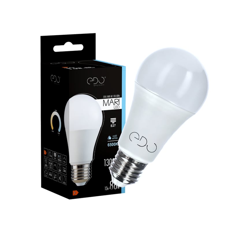 Żarówka Edo Mari LED E27 13W 6500K zimna CW 1300lm EDO777591