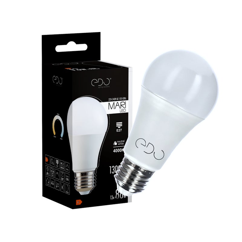 Żarówka Edo Mari LED E27 13W 4000K neutralna NW 1300lm EDO777590