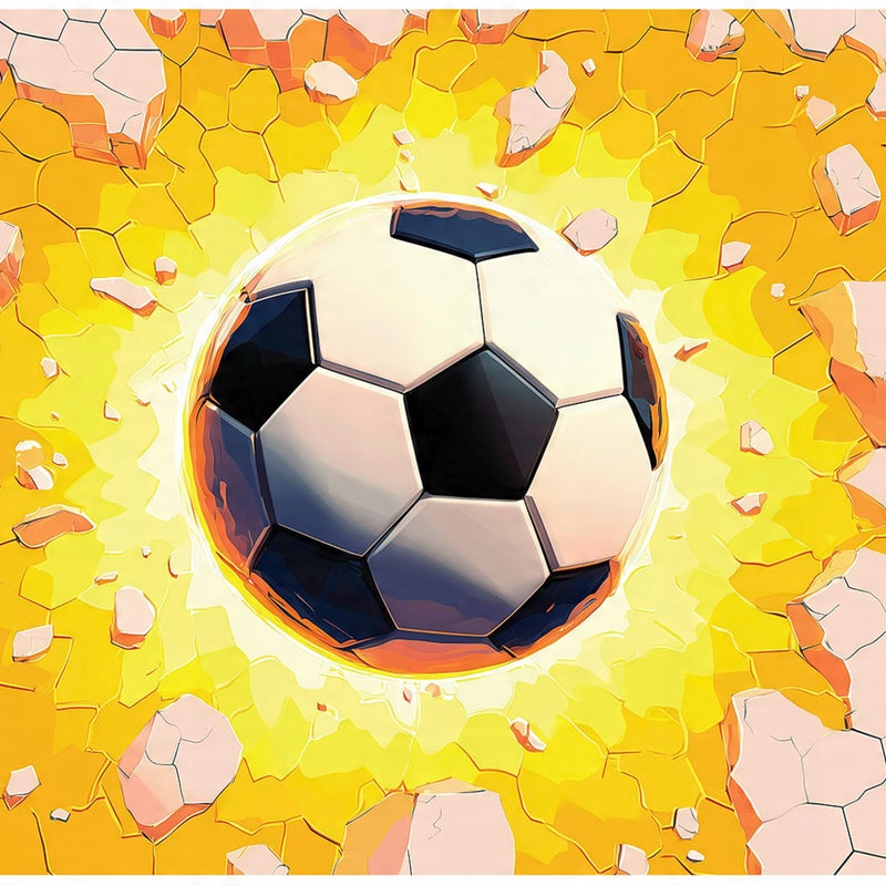 FOTOTAPETA DLA DZIECI CHŁOPCA PIŁKA 3D TAPETA DO POKOJU DZIECIĘCEGO 300x210