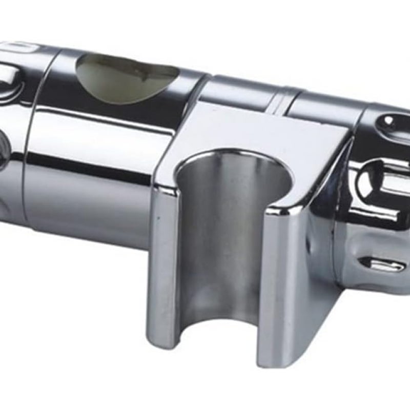 Wymienny uchwyt prysznicowy, 1 sztuka, uchwyt na słuchawkę prysznicową, regulowany, słuchawka prysznicowa 19-22 mm, chromowany ABS