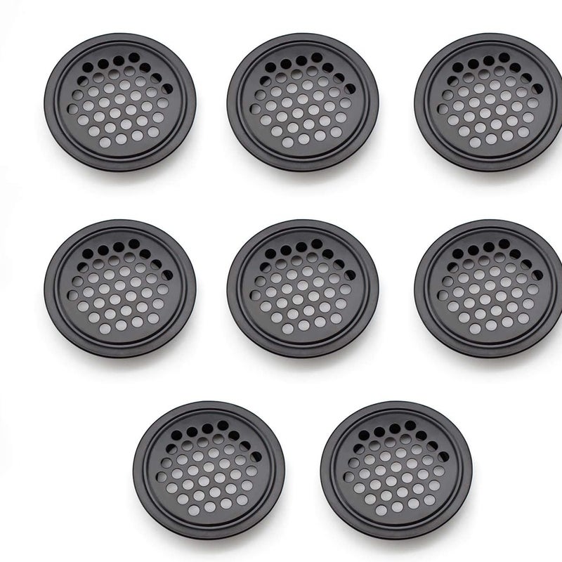 10 sztuk 35 mm okrągłych siatek wentylacyjnych ze stali nierdzewnej, okrągły otwór wentylacyjny do wentylacji szafek