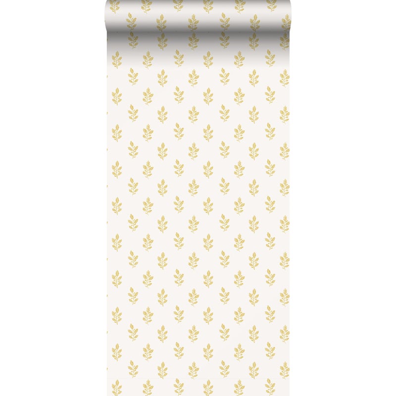Tapeta kwiaty żółtym - 53 cm x 10.05 m - BORASTAPETER