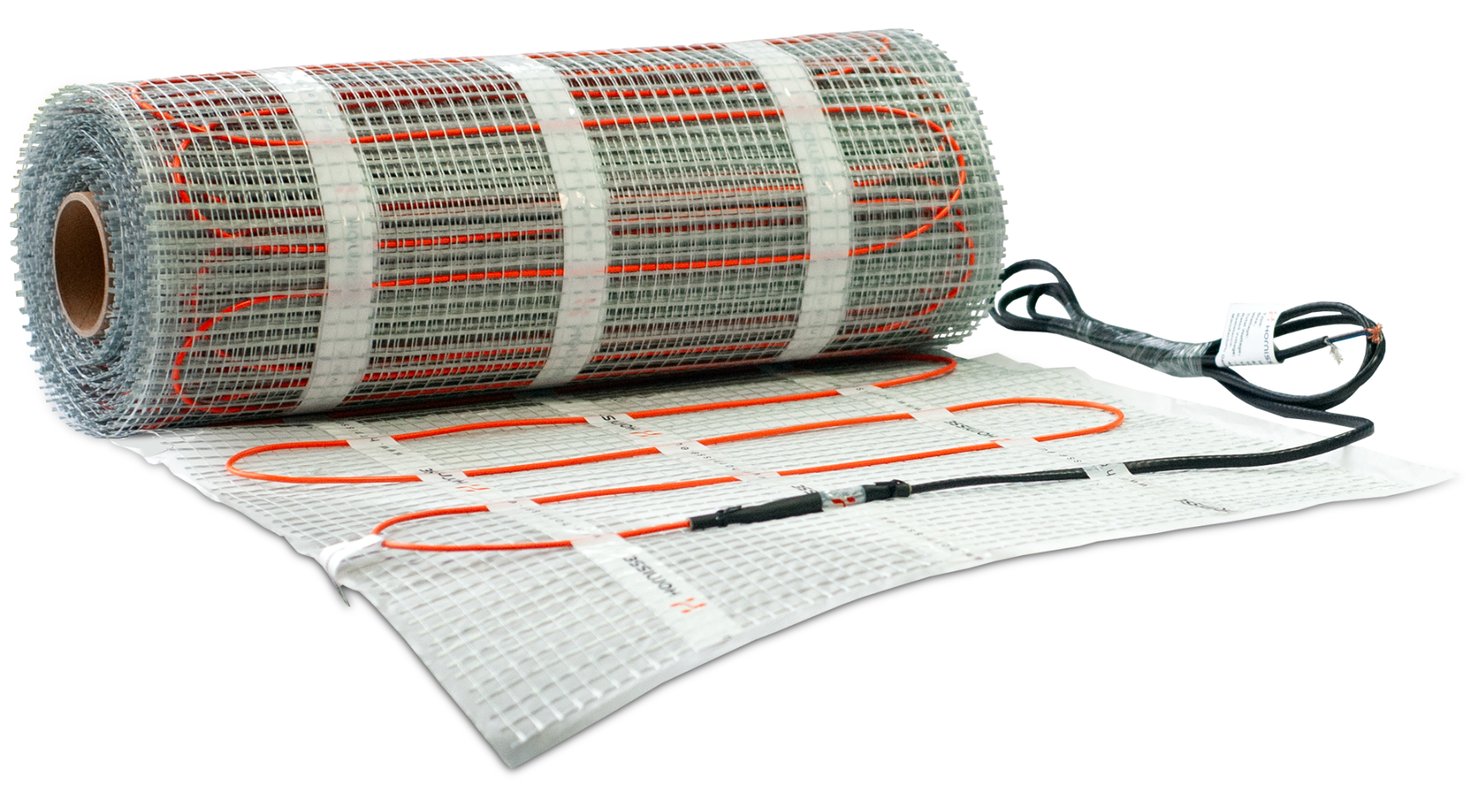 Zestaw mata grzejna HORNISSE 1m2 150W 2x0,5m