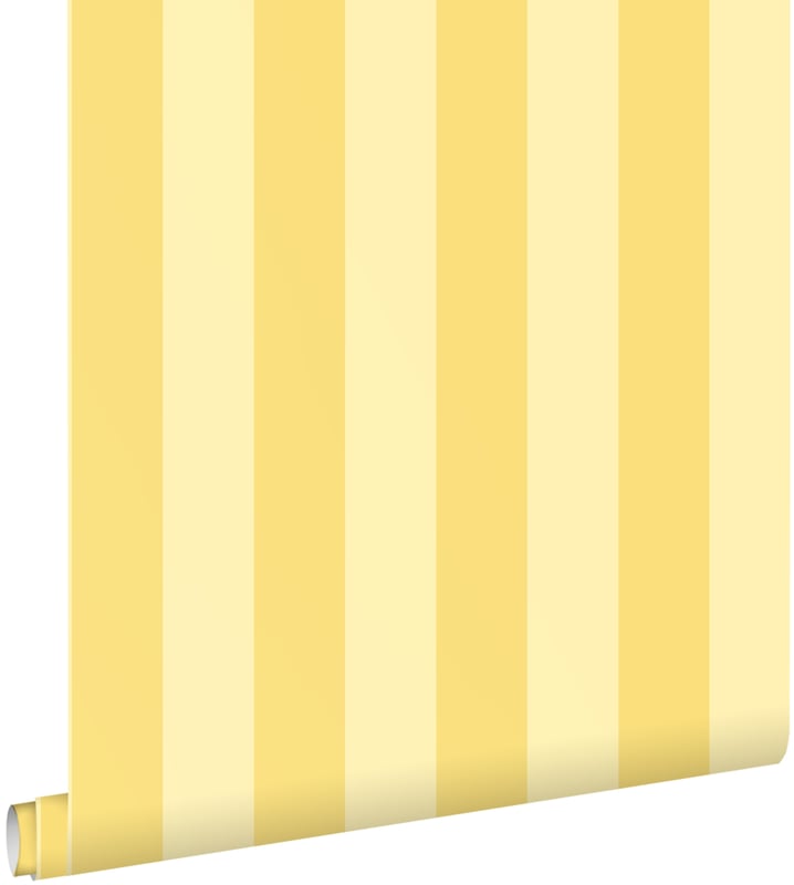 Tapeta paski żółtym - 0.53 x 10.05 m - ESTAHOME