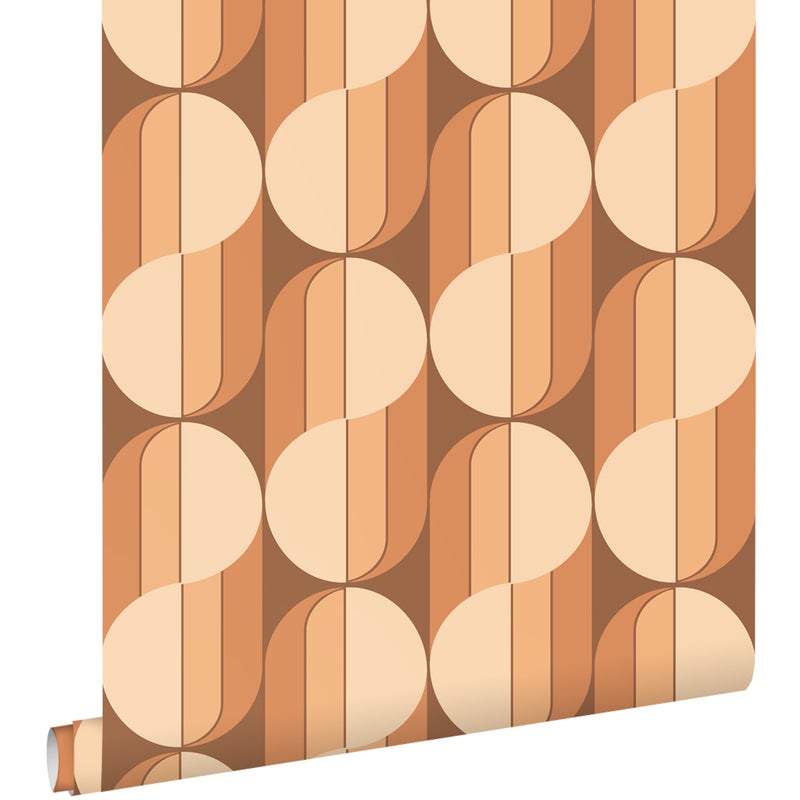 Tapeta ozdoby retro terakota - 50 x 900 cm - ESTAHOME