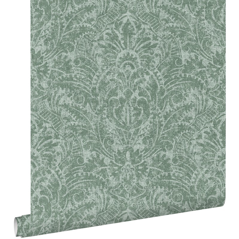 Tapeta ozdoby niebiesko-zielonym - 50 x 900 cm - ESTAHOME