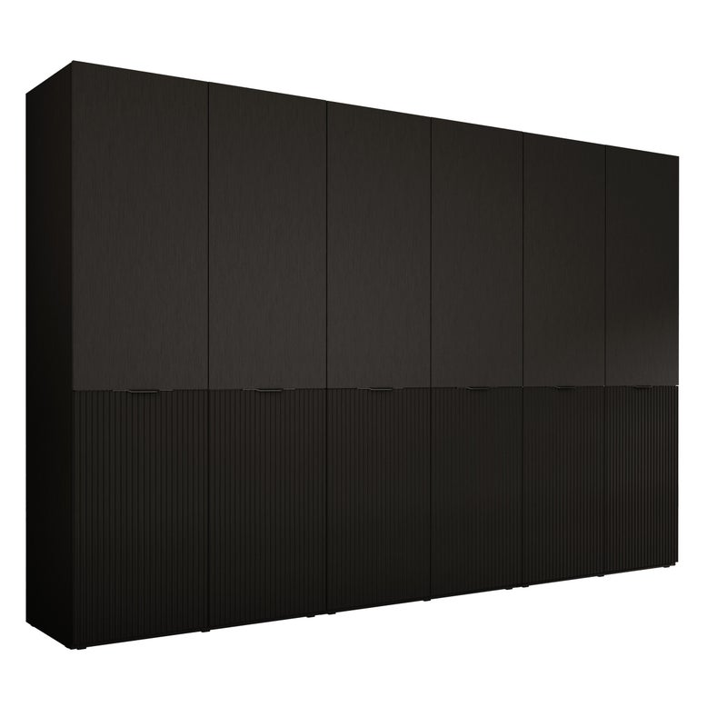 Szafa : Czarny grafit, 300 x 200 x 51 cm