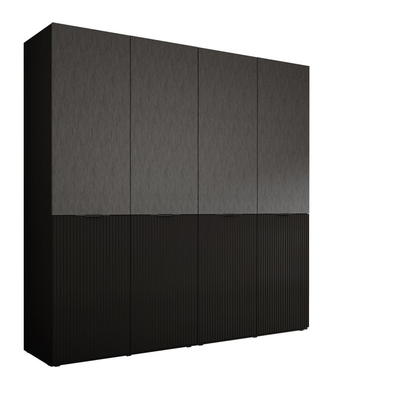 Szafa : Czarny grafit, 200 x 200 x 51 cm