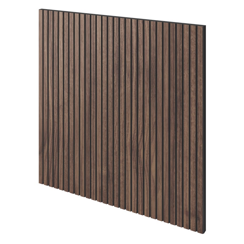 Panel frezowany fornir orzech amerykański LAMELE3D - Vardo